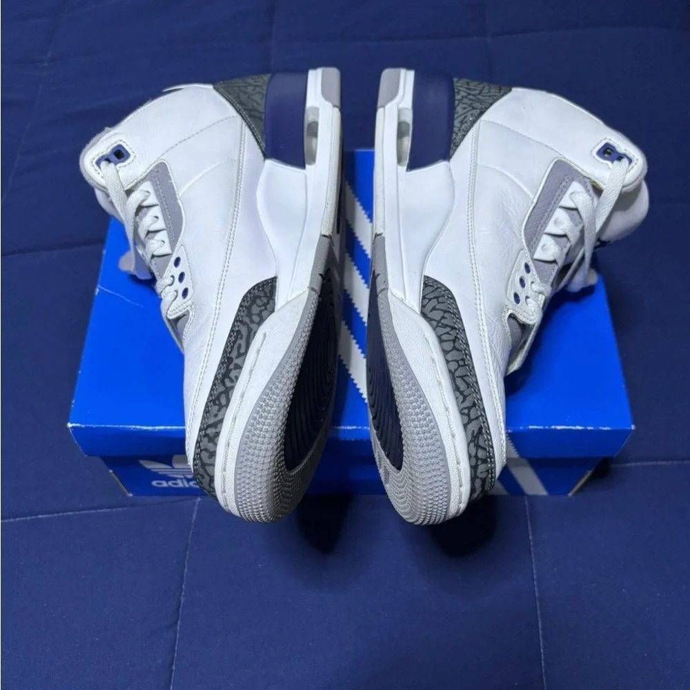 Air Jordan 3 Retro Midnight Navy 2023 Size 11.5 - Picture 3 of 7